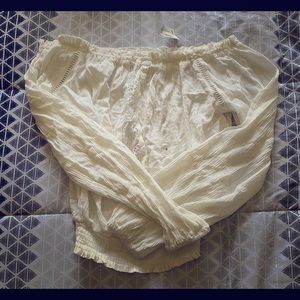 Aeropostale off shoulder shirt